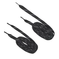 Шнурки LACES WAXED BK