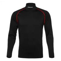 Термобелье джемпер юниорский NECK GUARD SHIRT JR BK
