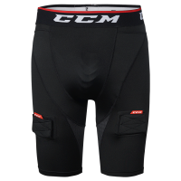 Термобелье шорты с ракушкой Compr Shorts Jock Jr BK