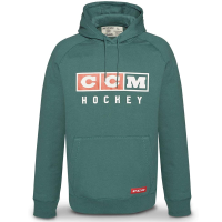 F3819 CCM CLASSIC LOGO HOODY Dark Lichen