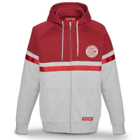 F4750 CCM HERITAGE FULL ZIP HOODED FLEECE Carnelian Red