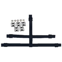 Запчасти для шлема вратаря AC AXIS MASK KIT BLACK