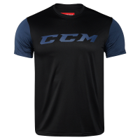 GRIT SHORT SLEEVE TECH TOP YT BL/OB