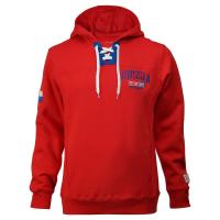 Толстовка FHO22ARU AD FLAG HOODIE TEAM RUSSIA Red